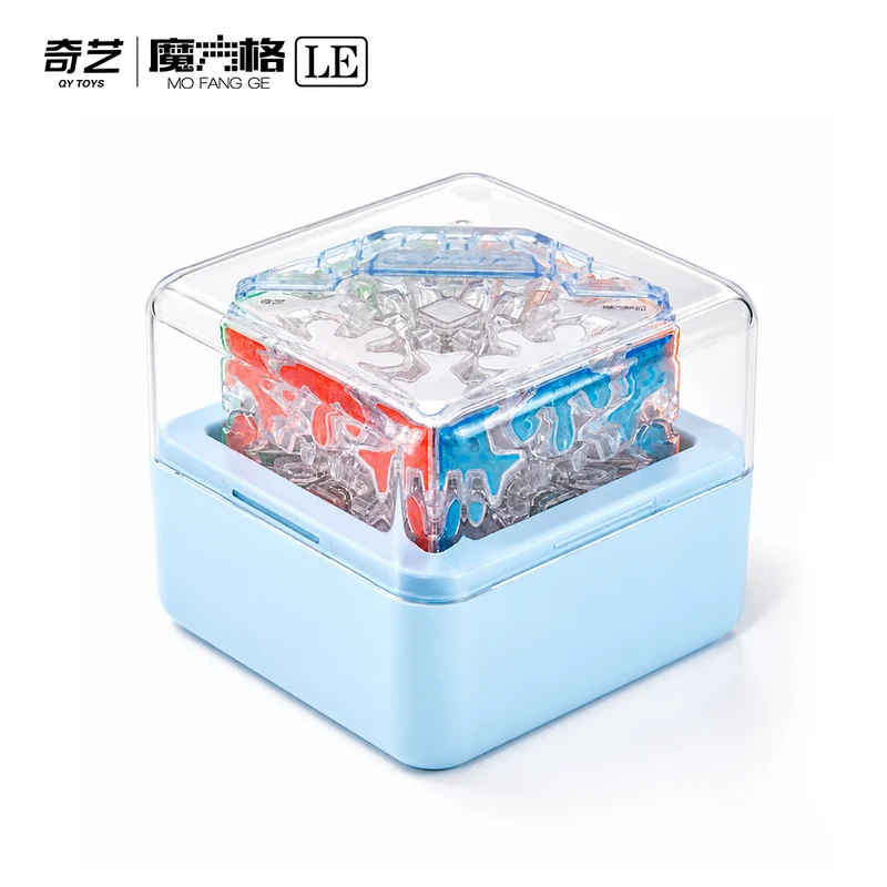 QiYi Speed Gear Cube 3x3 (Tiled, Magnetic + Ball-Core, LE)