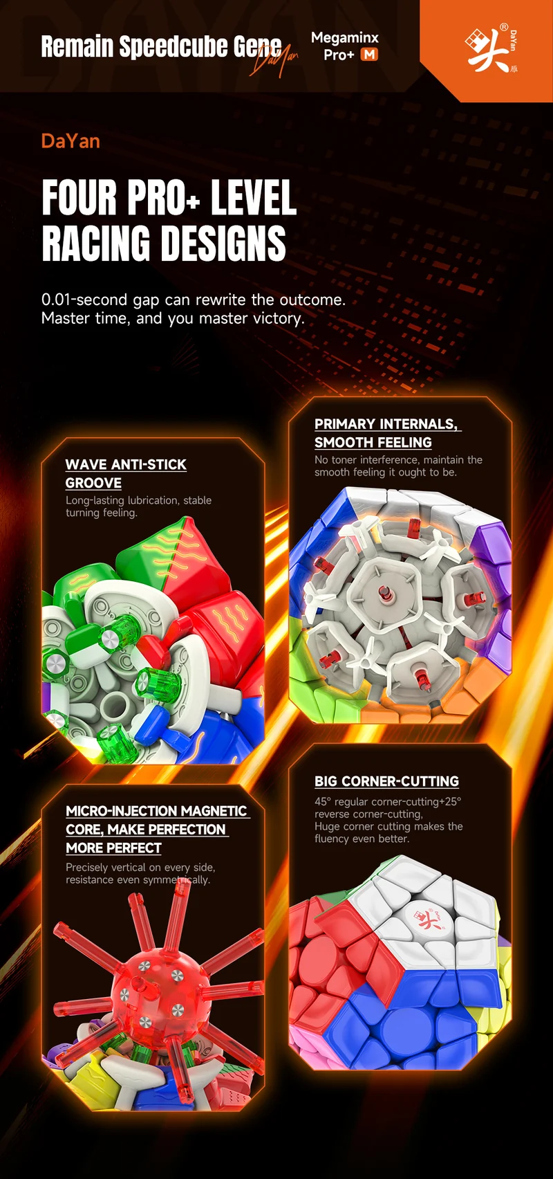 DaYan Megaminx Pro+ LM (MagLev)
