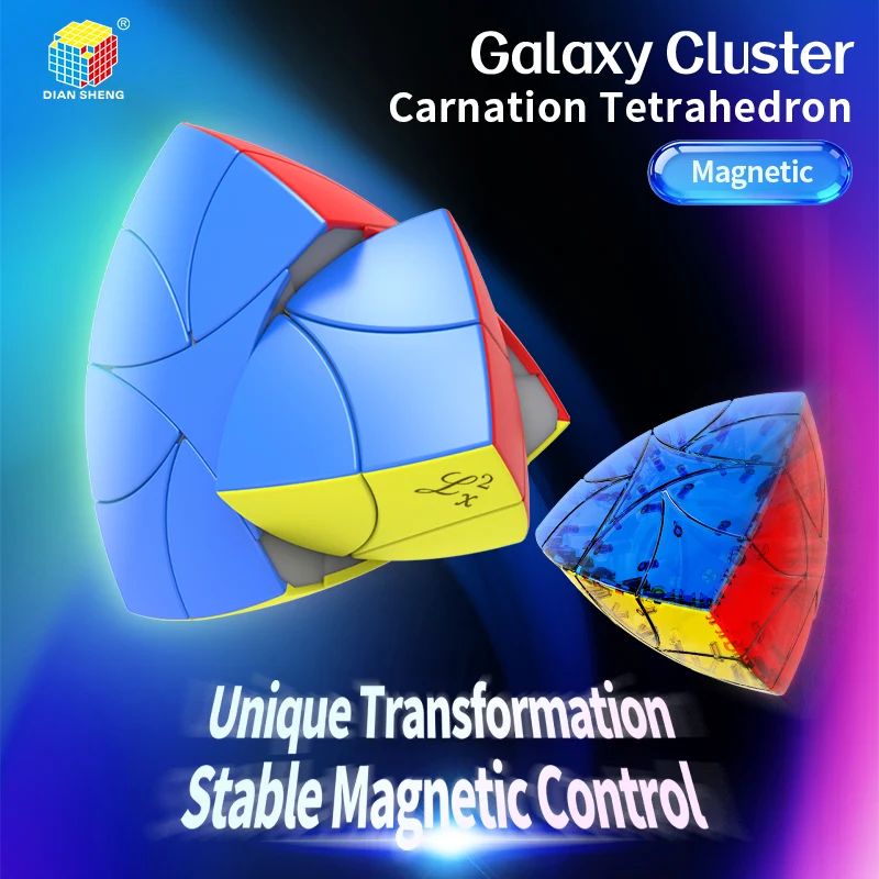 DianSheng Galaxy Carnation Tetrahedron (Magnetic)