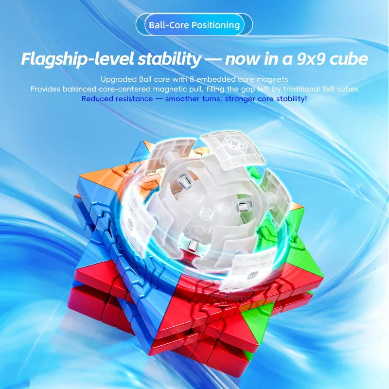 MFJS MeiLong 9x9 V3 (Magnetic + Ball-Core)