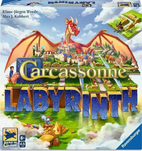 Carcassonne Labyrinth Gesellschaftsspiel – Ravensburger