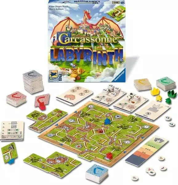 Carcassonne Labyrinth Gesellschaftsspiel – Ravensburger