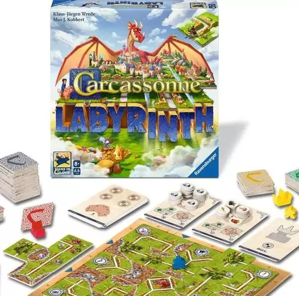 Carcassonne Labyrinth Gesellschaftsspiel – Ravensburger