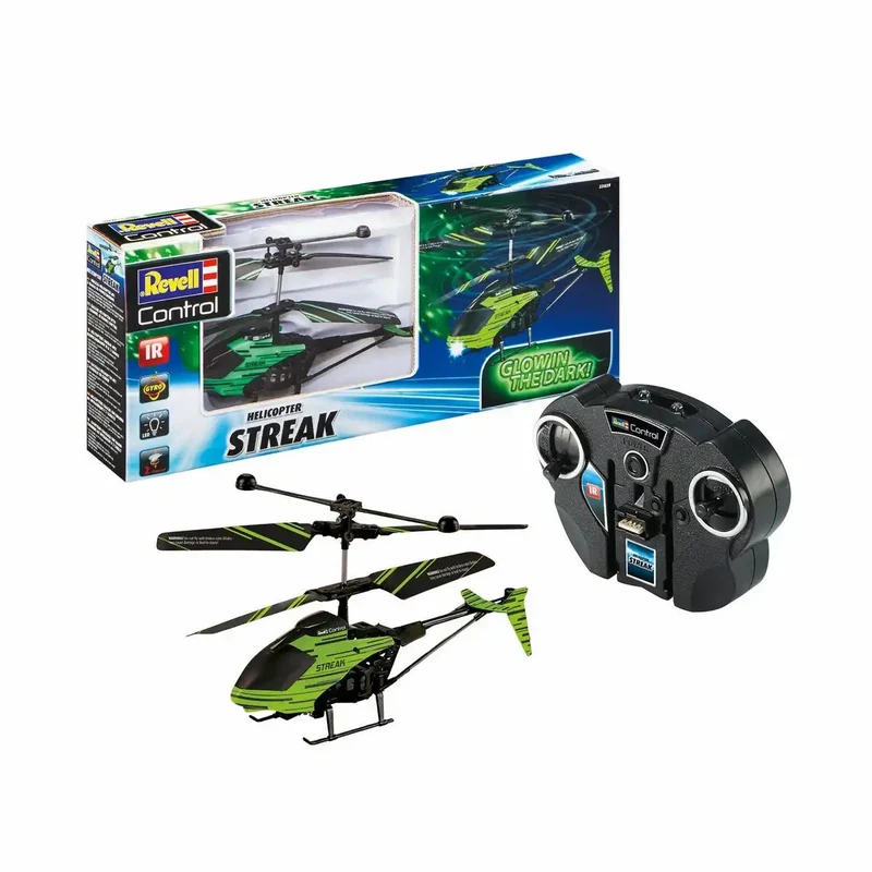 RC Helikopter Streak Glow in the Dark