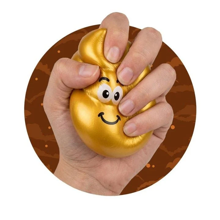 Squeeze Soft-Poo in Gold-Optik – Trendhaus