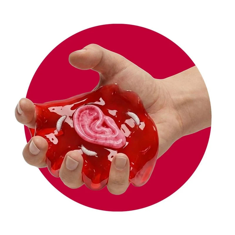 Spooky Slime-Set 80g mit Knautsch-Organ