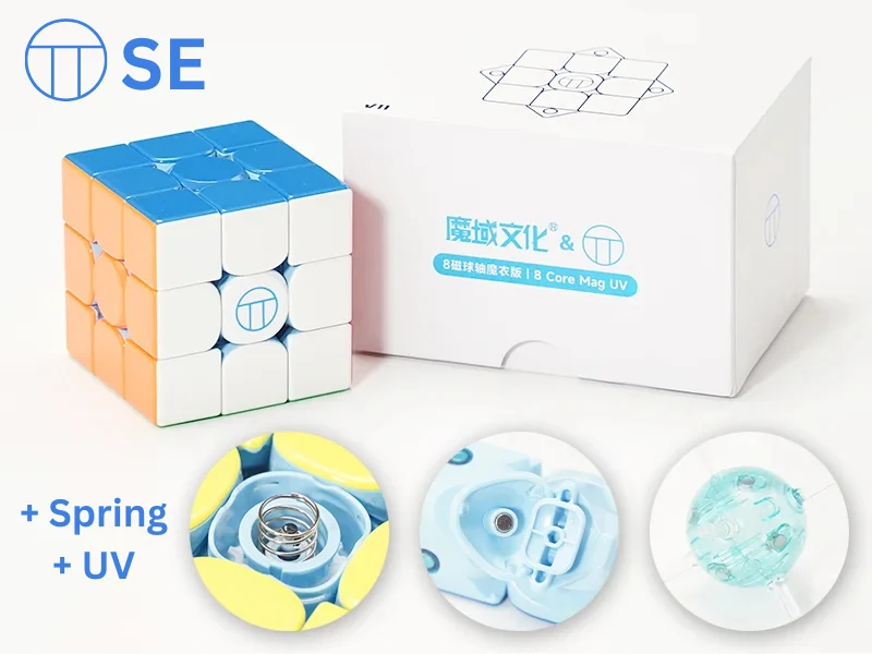 MoYu WeiLong V11 3x3 (8-Magnet Ball-Core + Spring + UV PiCube SE)
