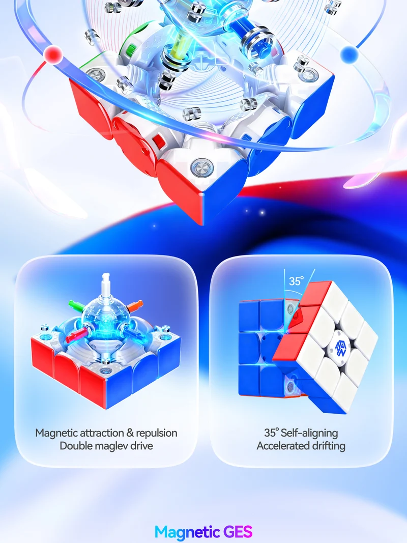 GAN i4 MagLev Frosted 3x3 (Smart Cube)