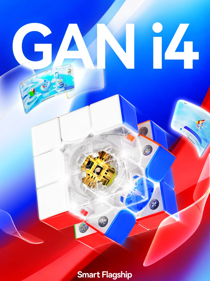 GAN i4 MagLev Frosted 3x3 (Smart Cube)