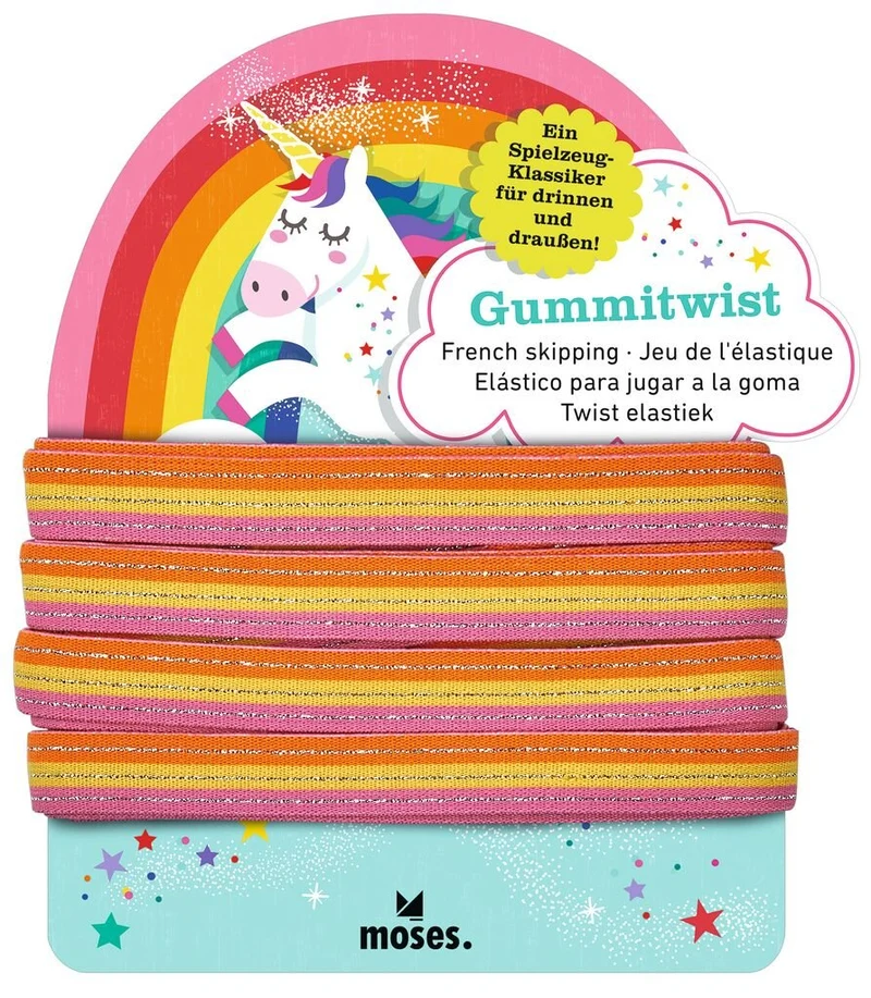 Gummitwist Rainbow - 4 Meter