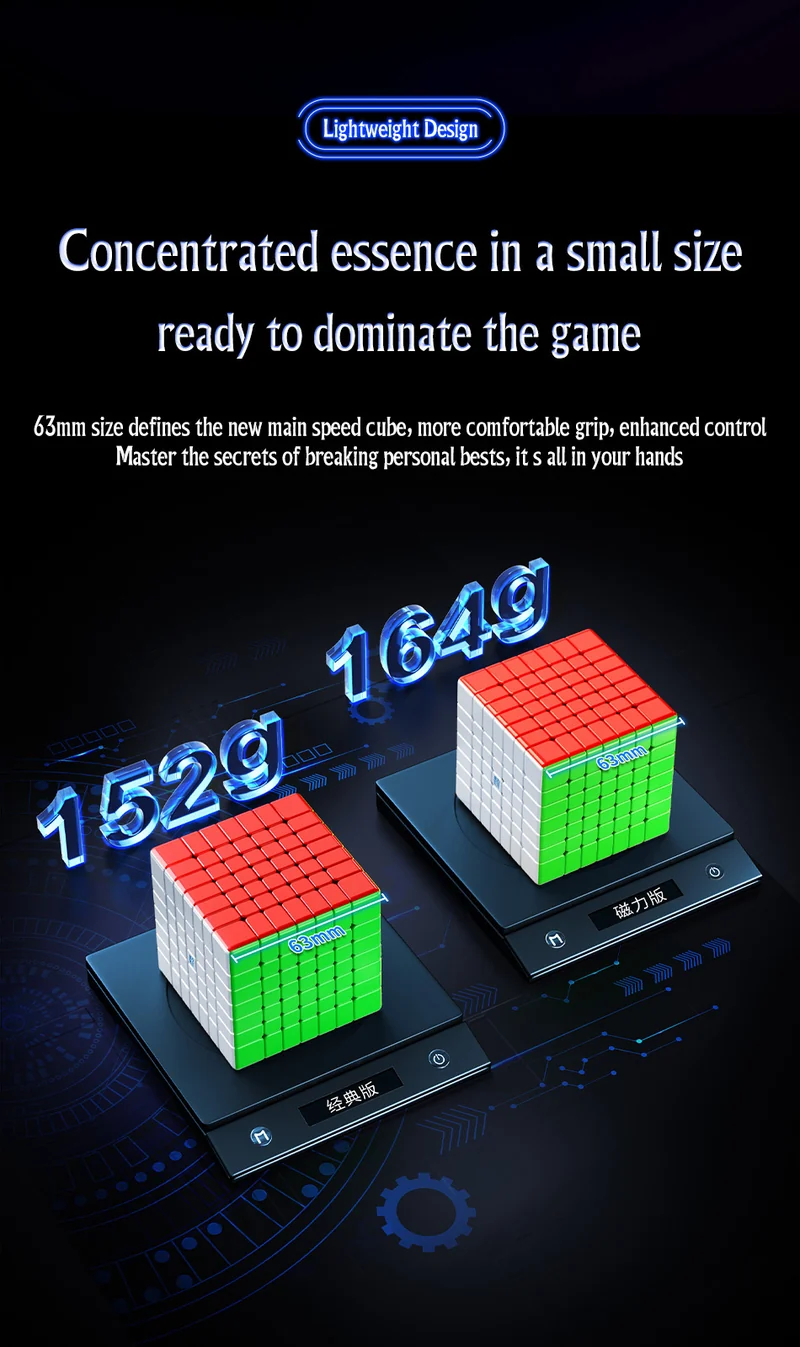 MFJS MeiLong 7x7 V2 M (PiCube Core-Magnetic)