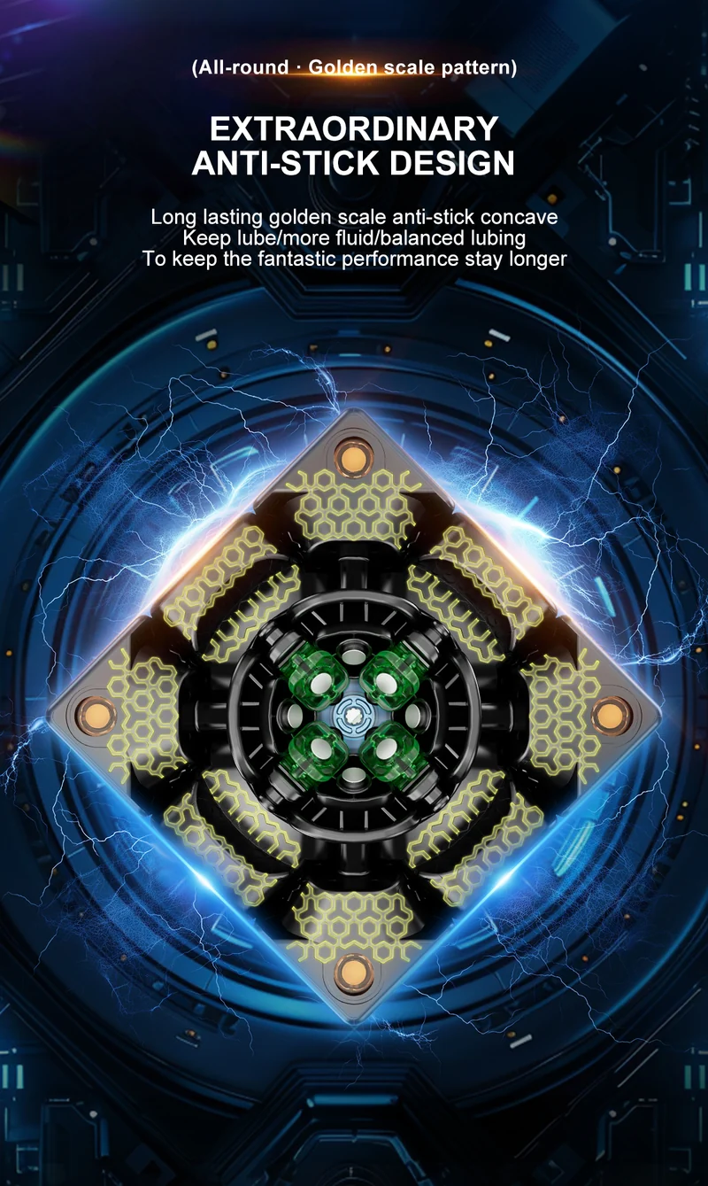 YJ Meta3 3x3 (Wing-Magnetic + 8-Magnet Ball-Core + UV)
