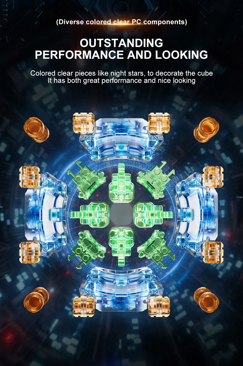 YJ Meta3 3x3 (8-Magnet Ball-Core + UV)