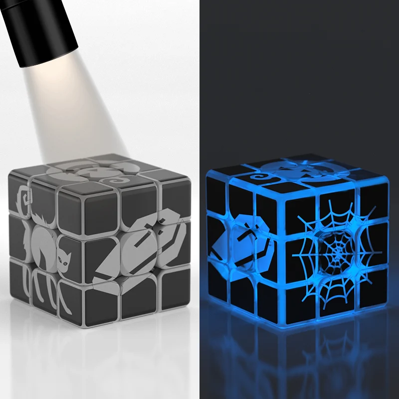 Ziina Halloween Cube 3x3 (Glow In the Dark)