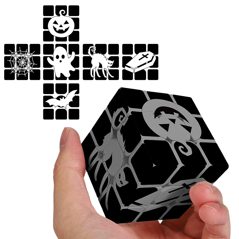 Ziina Halloween Cube 3x3 (Glow In the Dark)