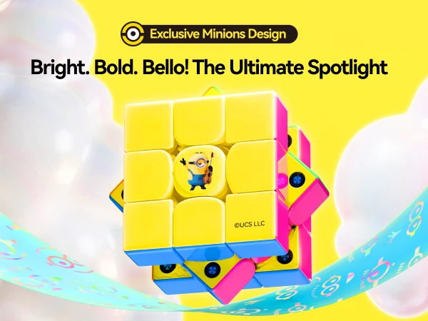 GAN V100 MagLev UV 3x3 (Minions Edition)
