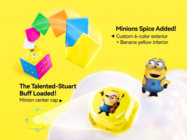 GAN V100 MagLev UV 3x3 (Minions Edition)