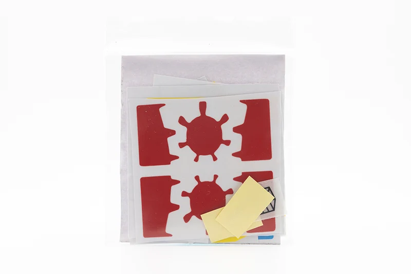 Bram & Oskar Gear 2x2 Cube (DIY 6-Color Stickers) (Limited Edition)