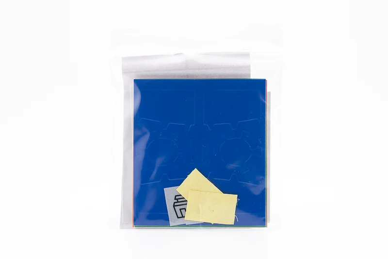 Bram & Oskar Gear 2x2 Cube Plus (DIY 6-Color Stickers) (Limited Edition)