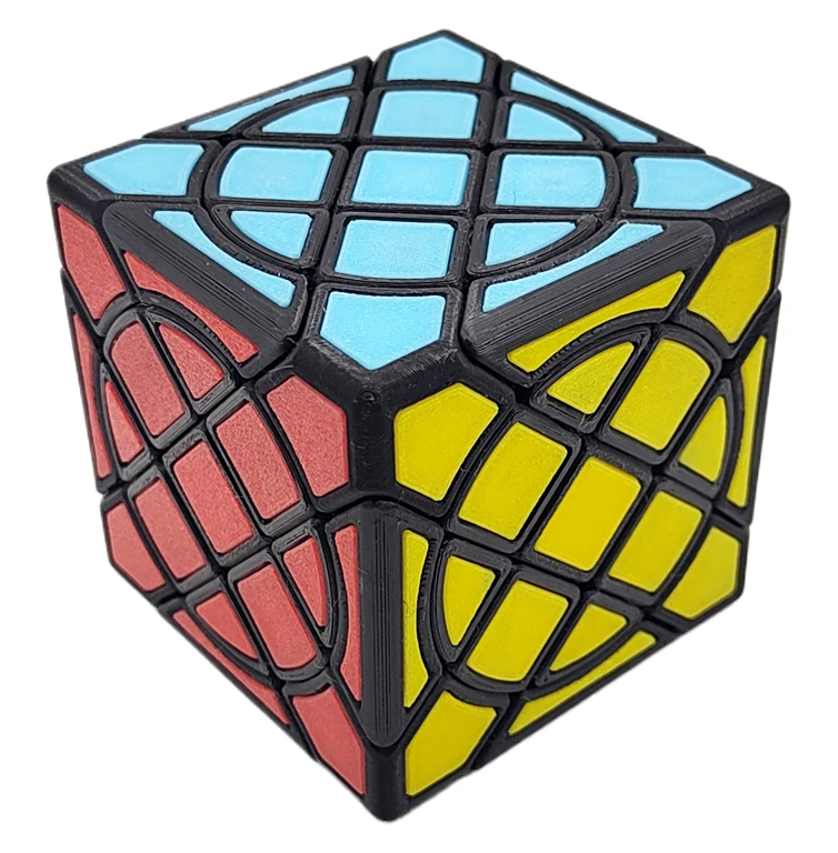 ZePuzzles Circle Compy Cube (Tiled)