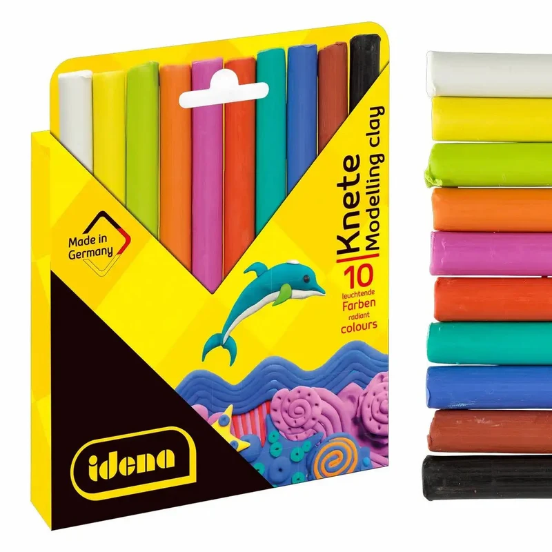 Idena Knete 10 Farben