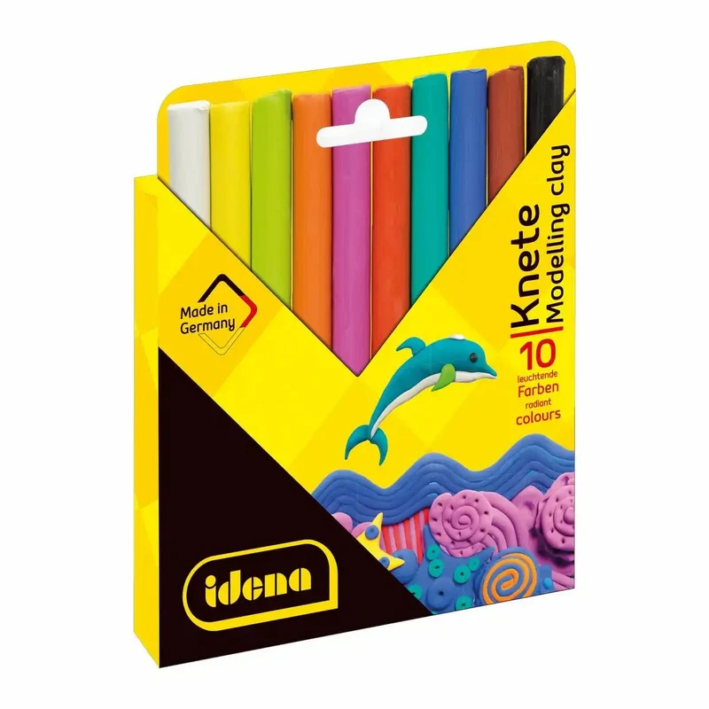 Idena Knete 10 Farben