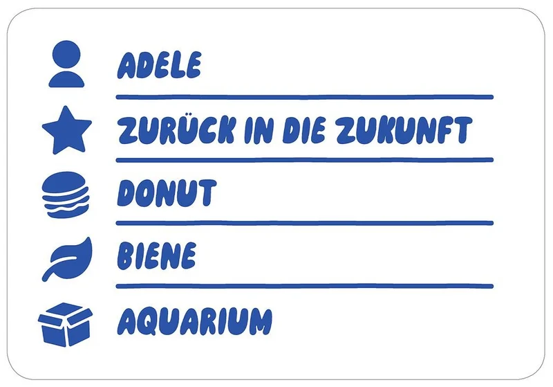 Too Much Info Partyspiel für 3–16 Spieler – Moses