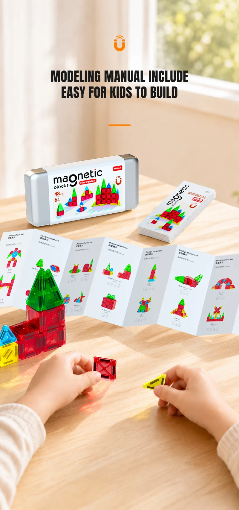 QiYi Mini Magnetic Blocks (Set of 26)