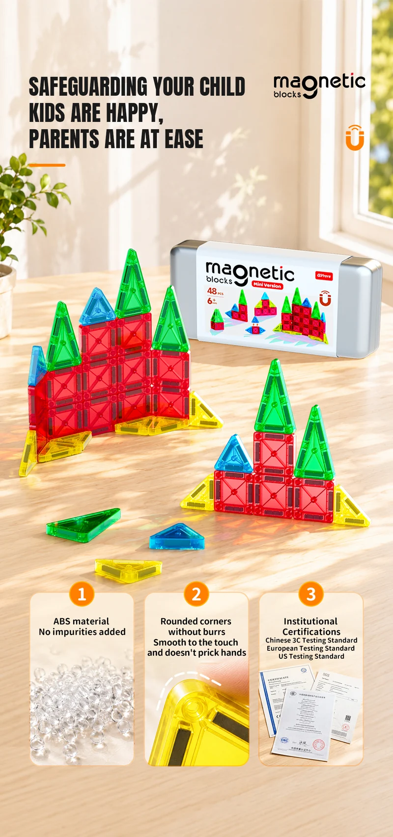 QiYi Mini Magnetic Blocks (Set of 26)