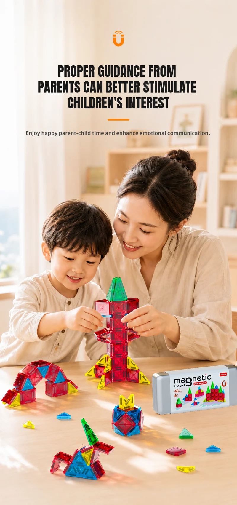 QiYi Mini Magnetic Blocks (Set of 26)