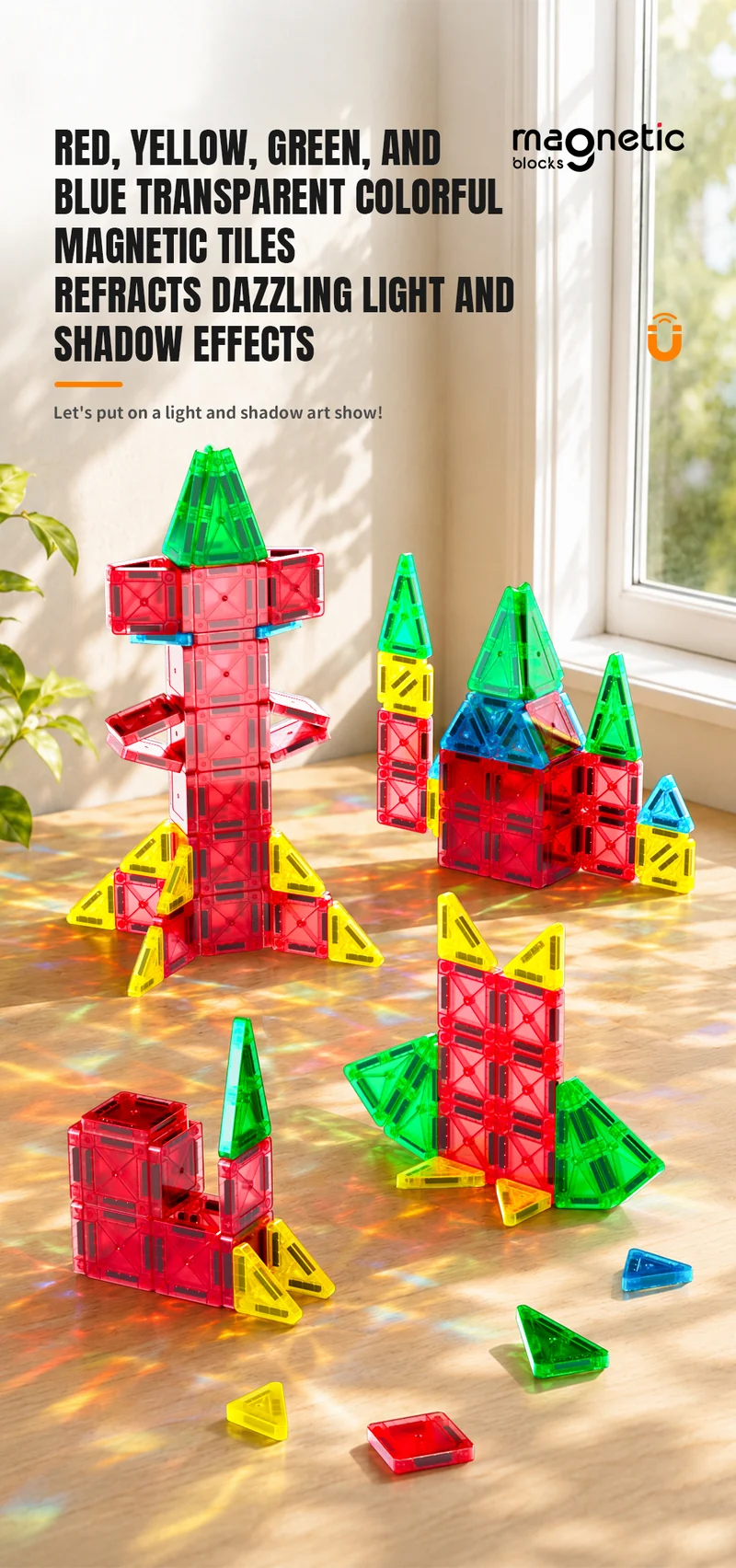 QiYi Mini Magnetic Blocks (Set of 26)