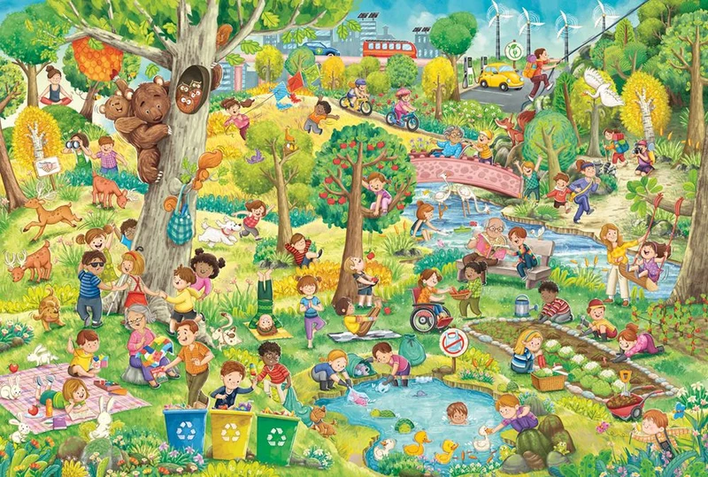 Spiel und Spaß Kinderpuzzle 150 Teile – Schmidt Spiele