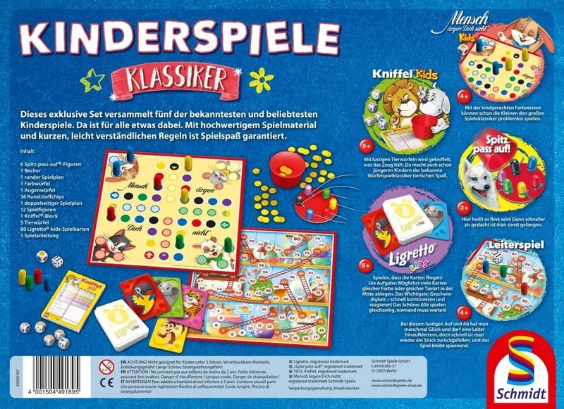 Spielsammlung - Kinderspiele Klassiker