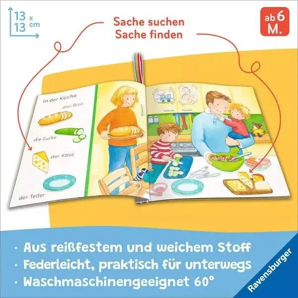 Stoffbuch Sachen suchen Mein Zuhause – Ravensburger