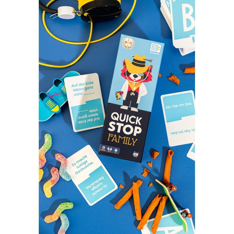 QuickStop Familien-Edition – Kartenspiel