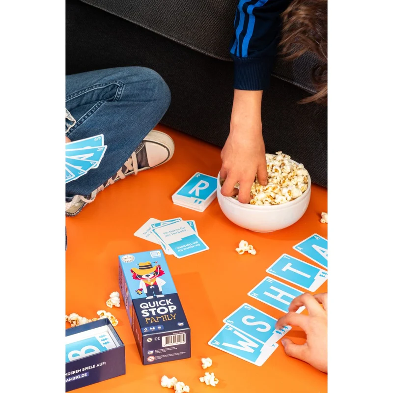 QuickStop Familien-Edition – Kartenspiel