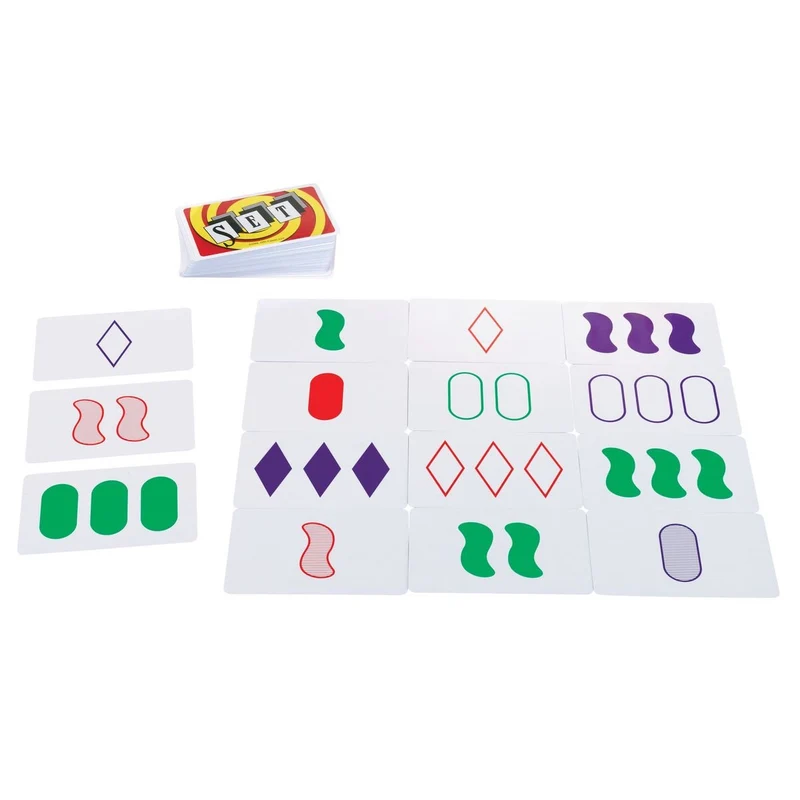SET Kartenspiel – Schnelligkeit und Konzentration