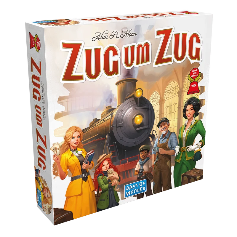 Zug um Zug Eisenbahnspiel ab 8 Jahren