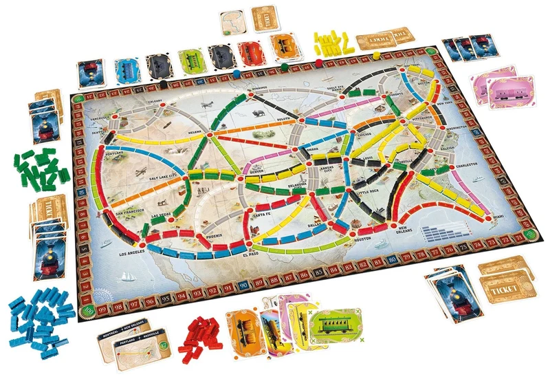 Zug um Zug Eisenbahnspiel ab 8 Jahren