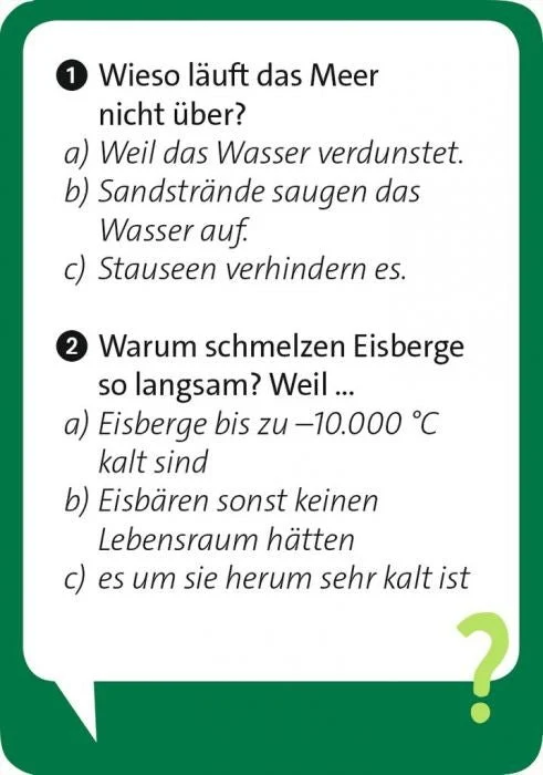 Quizspiel - Pocket Quiz: Junior : Natur