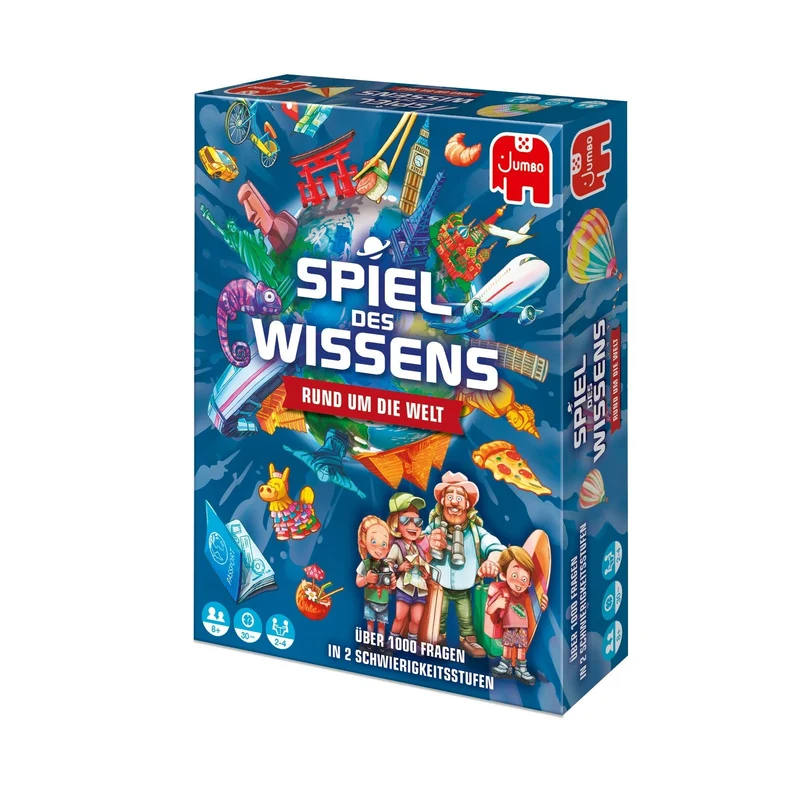 Quizspiel Rund um die Welt – Spiel des Wissens