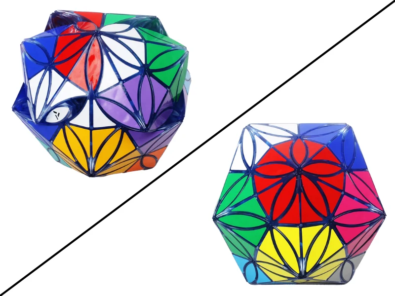 AJ Clover Icosahedron (12-Color)