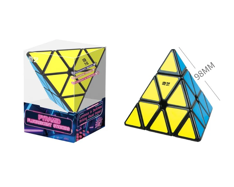 QiYi Pyraminx (Glow in the Dark Stickers)