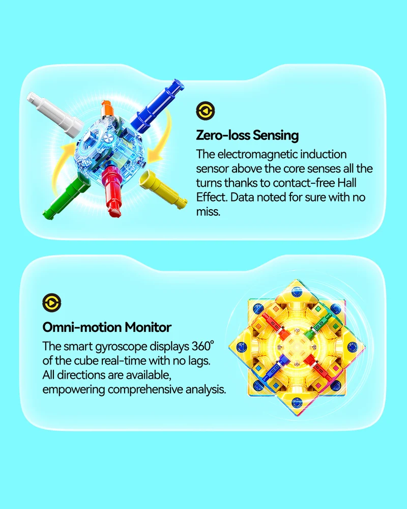 GAN i4 MagLev UV 3x3 (Minions Edition, Smart Cube)