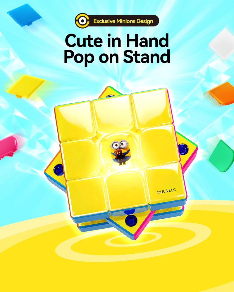GAN i4 MagLev UV 3x3 (Minions Edition, Smart Cube)