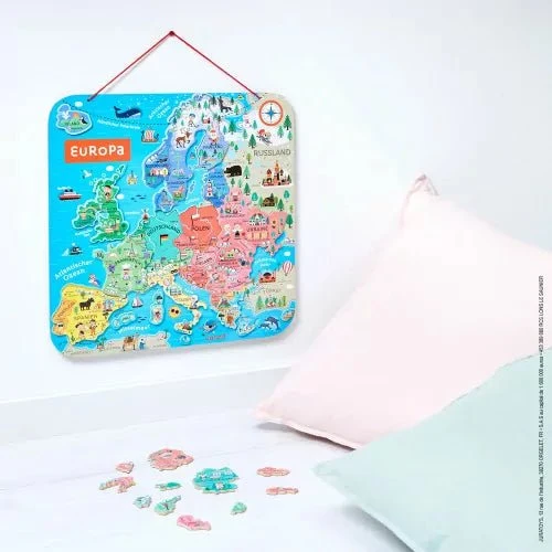 Magnetisches Land-Puzzle "Europa"
