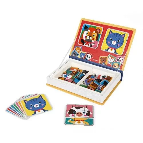 Magnéti'book Mix & Match Tiere, 72 Magnete