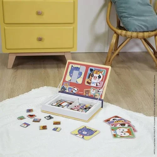Magnéti'book Mix & Match Tiere, 72 Magnete