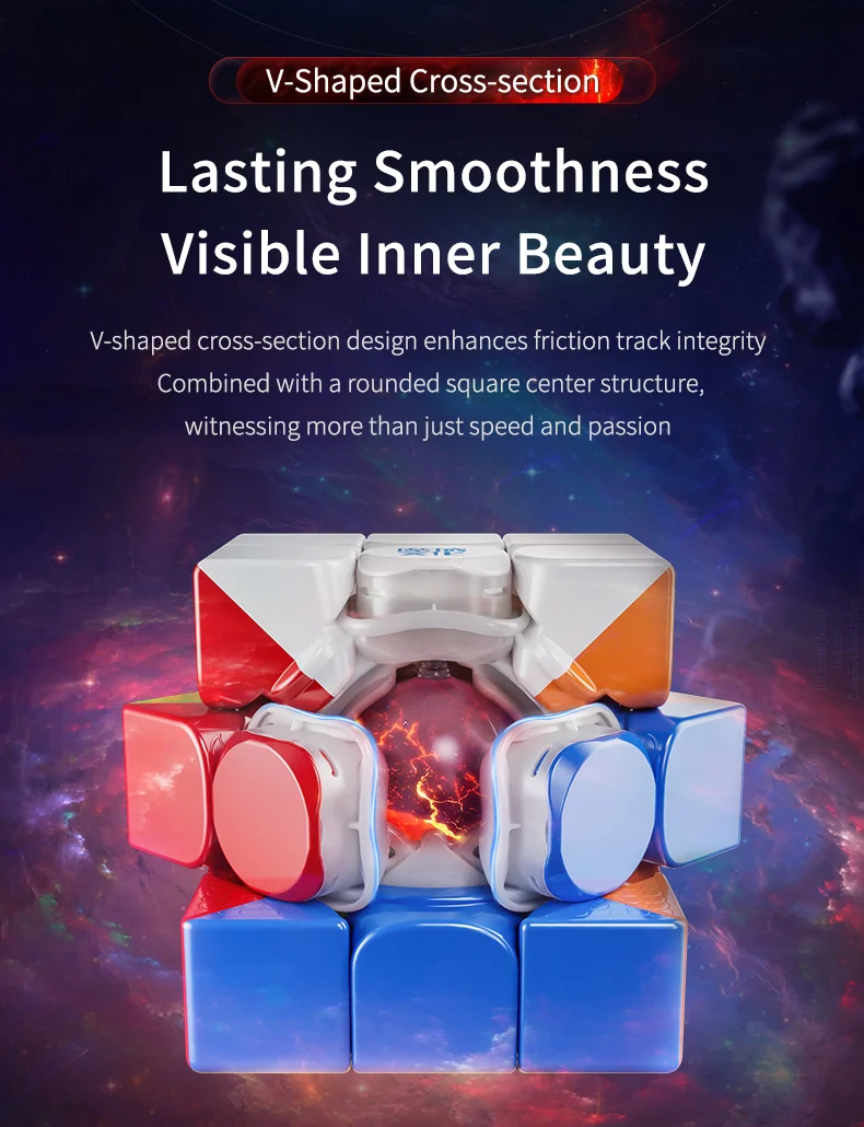 MoYu WeiLong WRM V10 3x3 (20-Magnet Ball-Core + MagLev + UV)