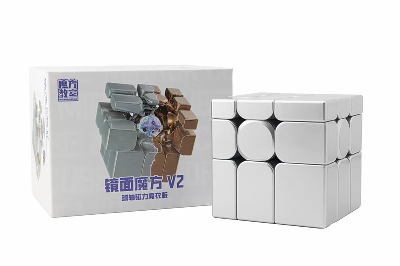 MFJS Mirror Cube 3x3 V2 (Magnetic + Ball-Core + UV)